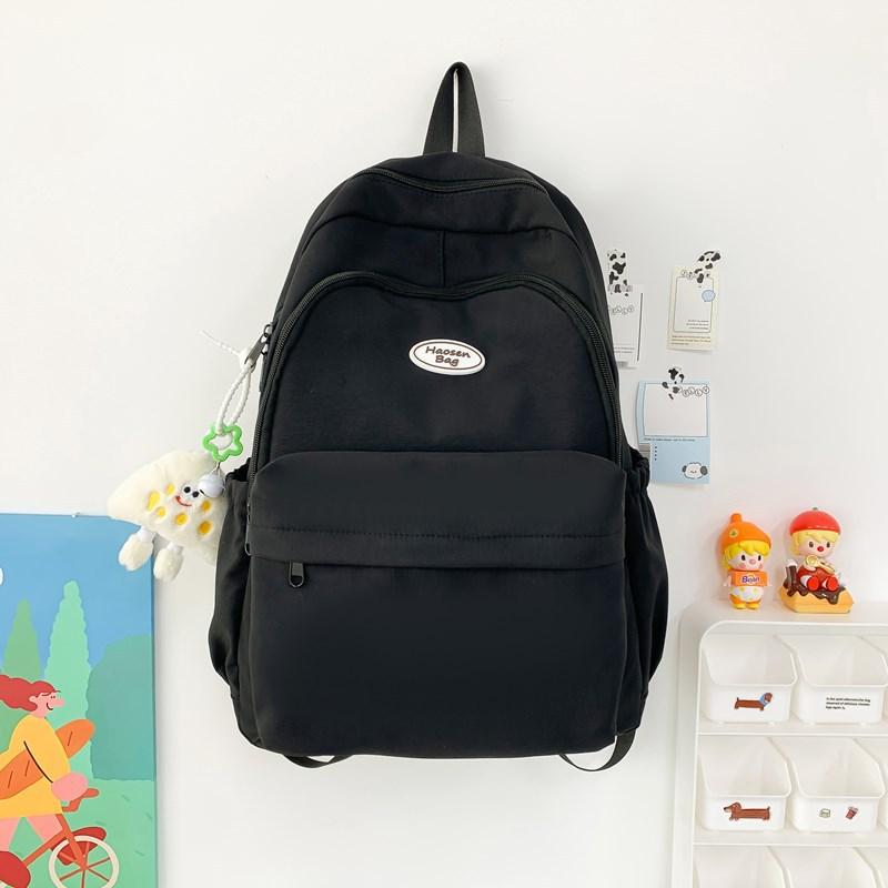 A Large-capacity Backpack for High School Students, College Students and Primary School Students, A Simple and Casual Travel Backpack