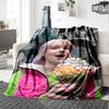 1pc Wednesday1 Blanket, Gift, for Men and Women, Soft Blanket, Good for Sofa Bed Couch Travel, Lightweight Flannel Blanket