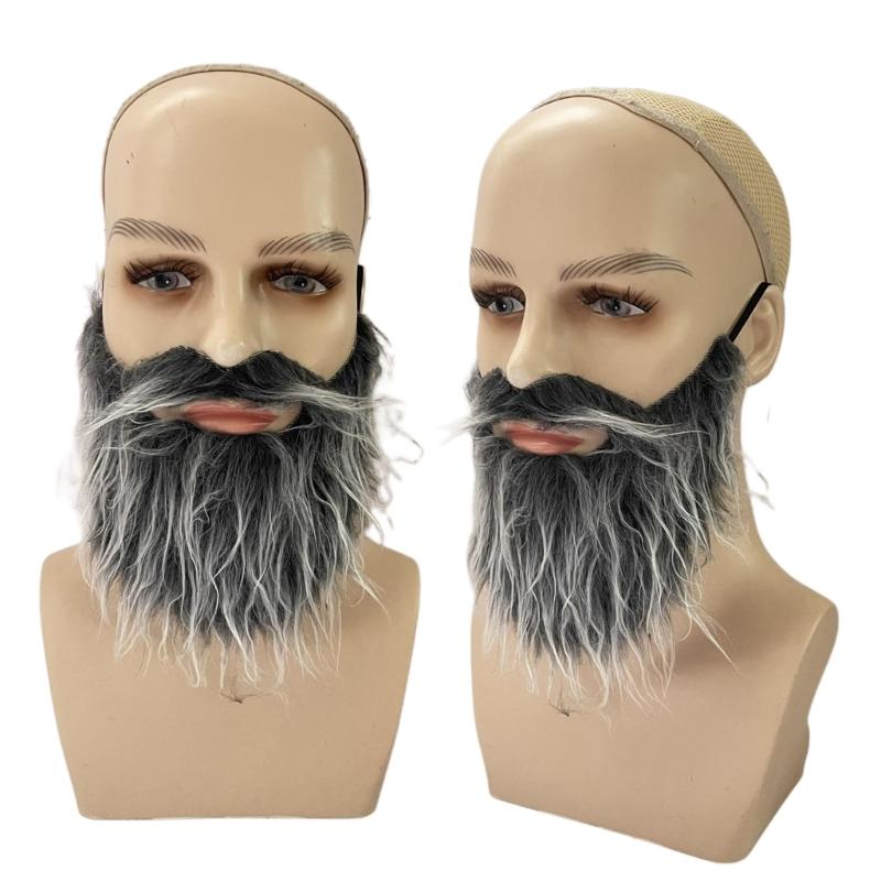 Sahte Bıyık Sahte Bıyık Bıyıklar Kendinden Yapışkanlı Yapıştırılan Bıyık Sahte Sakal Cosplay Cadılar Bayramı Kostümü