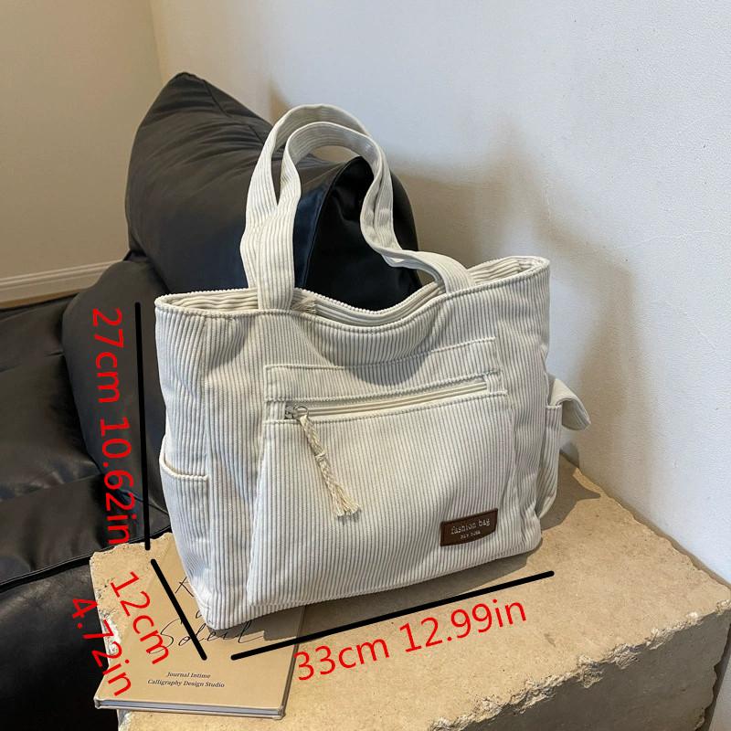 1 pièce Grand Sac à Main Élégant Sac Bandoulière pour Femmes Polyvalent Usage Quotidien Sacs à Main, Sac Cabas de Travail Shopping avec Poche Latérale