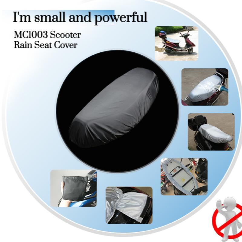 Motorcycle Seat Cover Sun Protection Heat Insulation Electric Car Seat Cover Rainproof Cloth