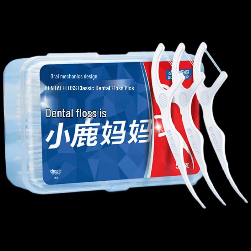 Little Deer Mother Disposable Dental Floss Picks