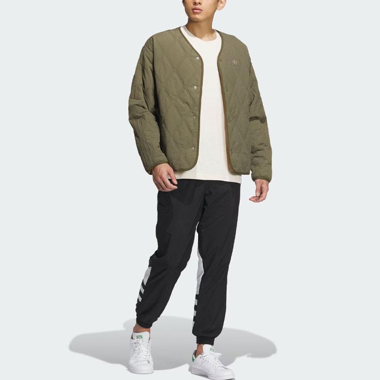 Adidas Originals Yong Chun Series Toc Reversible Padded Jacket Unisex Jackets Olive-Green IZ1534