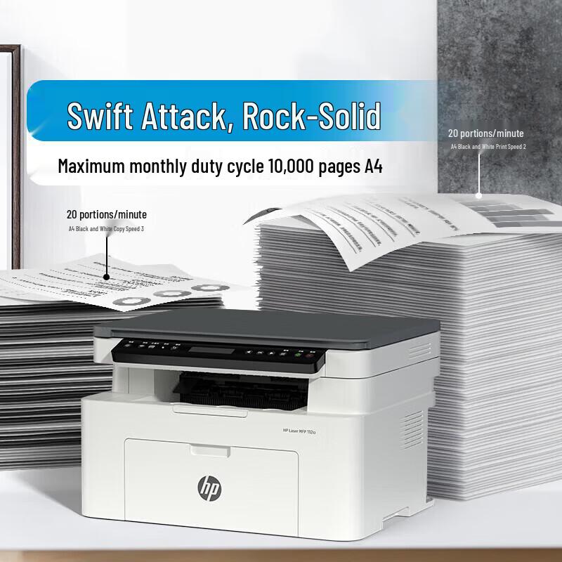 HP 115a Multifunction Black & White Laser Printer CN plug (adapter included)
