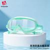Adult Swim Goggles HD Waterproof Anti-Fog Diving Eyewear With Earplugs