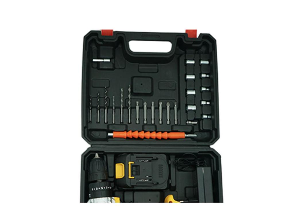 Multi-Function Lithium Electric Drill & Screwdriver Set