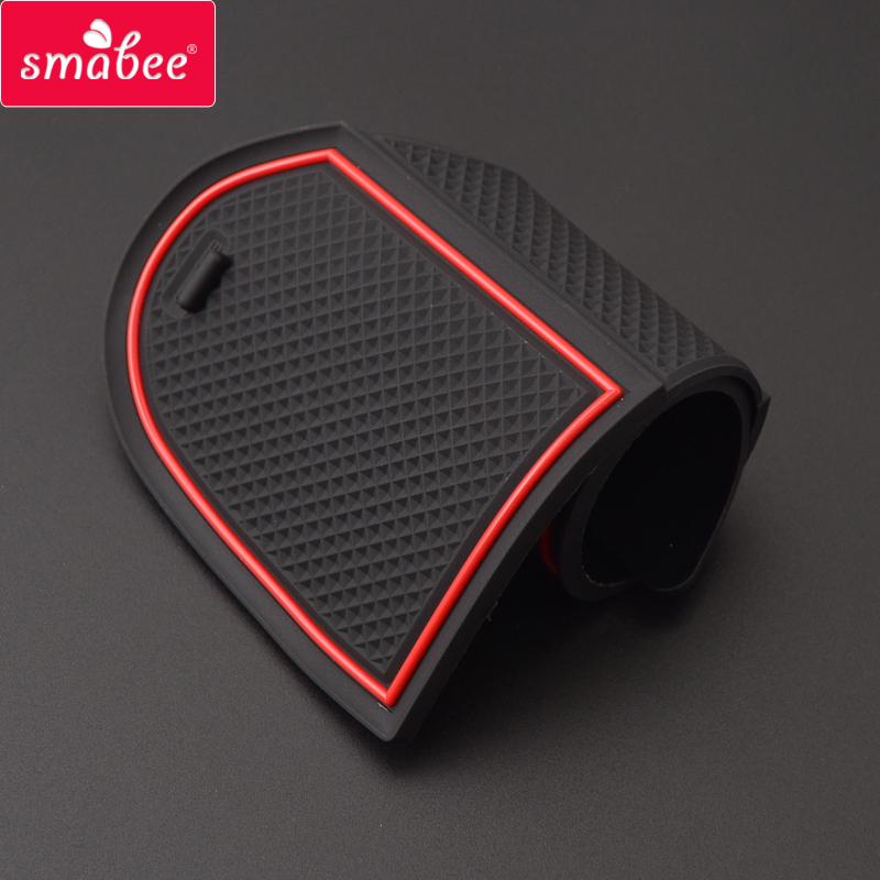 Tapis de fente de porte antidérapant de voiture, pour VW Passat B8 2015 ~ 2019 Volkswagen variante Alltrack GTE GT Estate, accessoires de tasse, autocollant de voiture