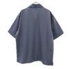 United Athle Works Short Sleeve Open Collar Shirt L Blue Men's Used