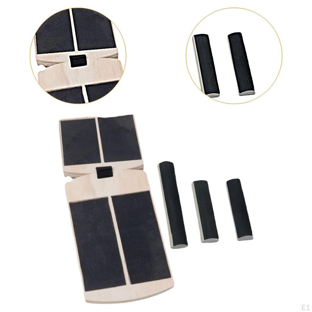 Holz Balance Board Fuß Bahre Nicht Slip Tragbare Trainer Exerciser Einzelnen