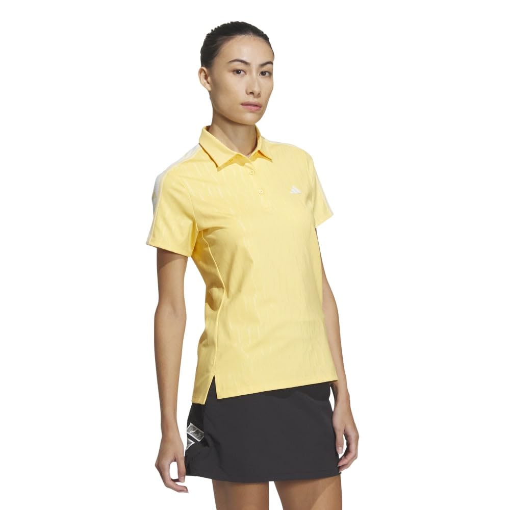 Golf Embossed Graphic Shirt for Semi Spark [Adidas Golf] HEAT.RDY Women,