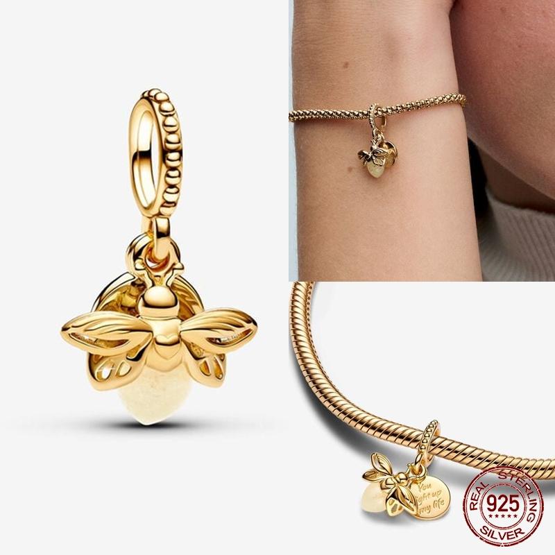 925 Silver Sunflower Butterfly Flower Heart Charm for 3mm DIY Bracelet, Beautifully Beaded DIY Fashion Maker Gifts