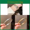 Stainless Steel Zircon Star Bangle With Elegant Design For Fashionable Women