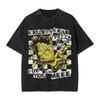 Spongebobs Cast Of Characters Tshirt  Loose Tshirts Shortsleeve Y2k Fun Tshirt Summer Casual O Neck Big Size Top Tees