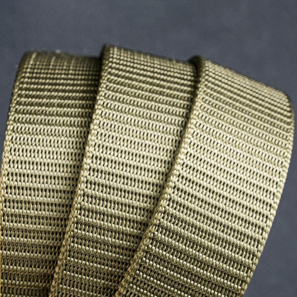 Quick Release Plastic Buckle Waistband Luxury Brand Design Weave Waist Band Fashion Canvas Strap