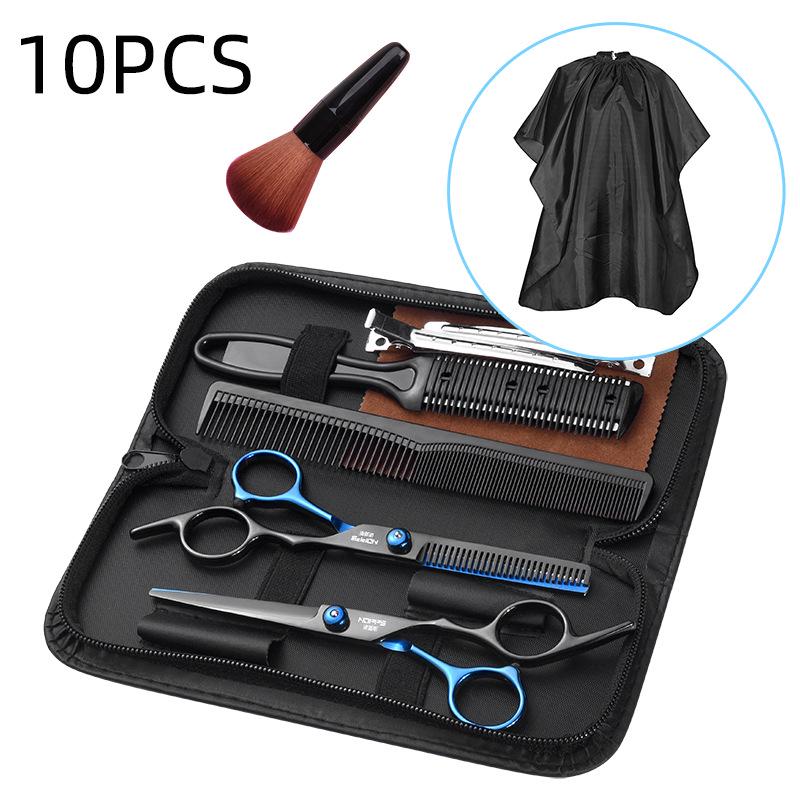 Stainless Steel Hairdressing Scissors & Thinning Shears Set for Cutting and Styling