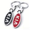 ZBEZ1 Metalowy Brelok do Kluczy 3D Brelok Breloczek Wisiorek Męski Prezent Akcesoria do Kia Sportage Ceed Picanto Rio ProCeed Niro 5 3 4 K7 K5 K
