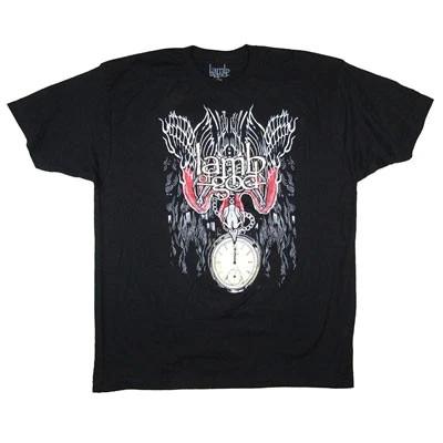 Men s Lamb Of God Richmond Event Tee T-shirt Small Black XXXXL