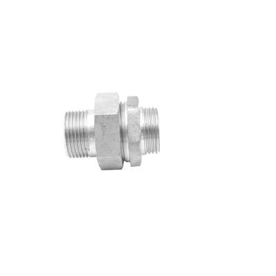 Brass Straight Nickel-plated Union 1/2" Dn15