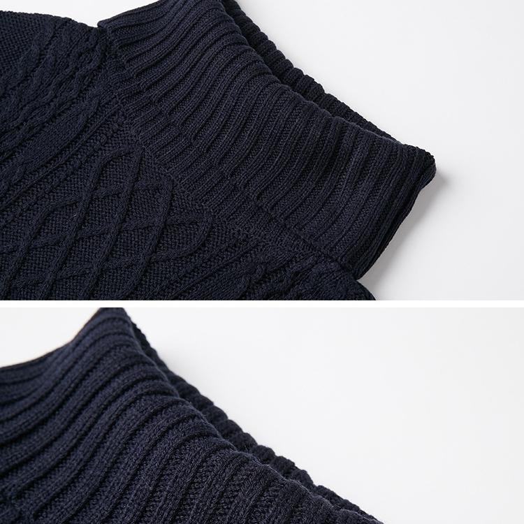 GMXIA Autumn Winter Plus Size Women's Sweater Dress Long Turtleneck Sweater Women