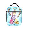 Custom Littles Ponyed Insulated Lunch Bag for Women Men Waterproof Twilight Sparkle Thermal Cooler Lunch Tote Office Picnic