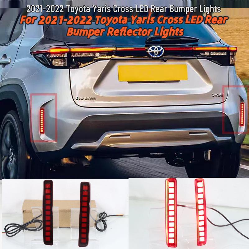 LED Rear Bumper Light Kit for 2021-2022 Toyota Yaris Cross