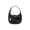 Front Metal Logo Lambskin Shoulder Tote Bag Small Women Handbags Black 2327A742580020555