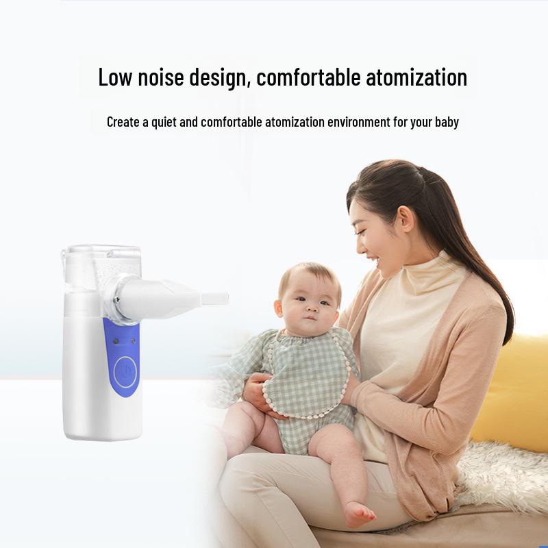 Chinese Handheld Medical Nebulizer for Children and Adults - Silent Inhalation Device for Home Use