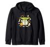 STAR WARS The Mandalorian Grogu Halloween Cute Treat & Bat Zip Hoodie