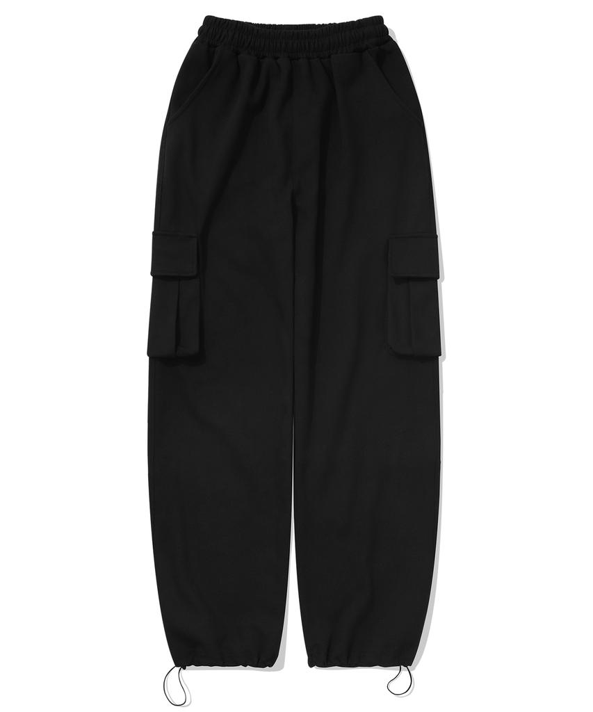 GAINSBORO Utility Cargo String Pants_Black