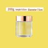 High-Quality Frosted Glass Eye Cream Jar, 200g - Light-Blocking, Sealed and Travel-Friendly