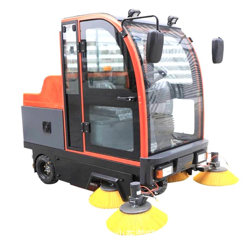 Outdoor Electric Industrial Vacuum Sweeping Vehicle