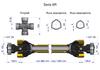 Gimbal-Telescopic Shaft 860-1300Mm 1240Nm Z6 - 1 3/4 From Both Sides Ce 2020 Series 8R Waryński