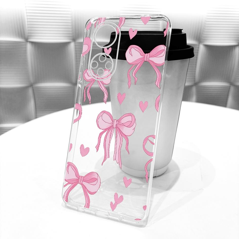 For Huawei Nova 9 Case NAM-LX9 Nova9 Back Cover Pretty Flower Transparent Silicone Bumper Phone Case For Huawei Nova 9 Pro Funda