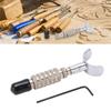 Leather Knife High Carbon Steel Sturdy 7mm Flat Knife Head Wide Application Leathercraft Carving Knife