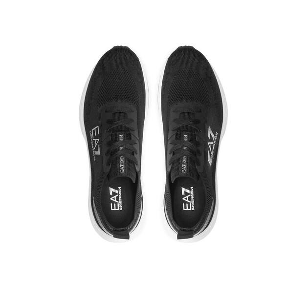Мужские кроссовки EA7 Emporio Armani X8x149 xk349 n763 чёрные