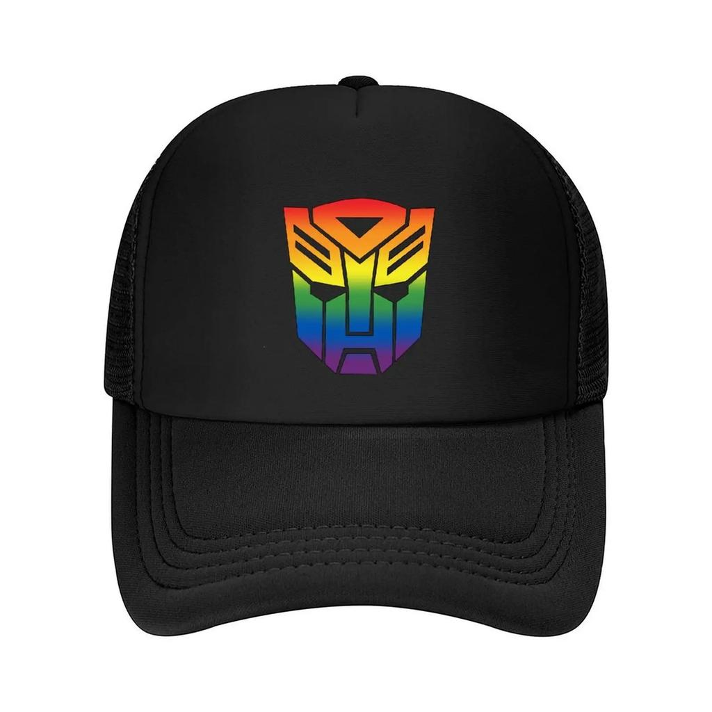 Autobots TransFormer Pride Baseball Cap Fashion Beach Bobble Hat Snapback Cap Golf Wear Baseball For Unisex Womenxs