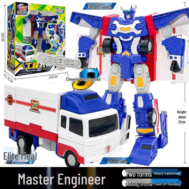 

Kaibao Flying Car Robot: Transforming Rescue Toy