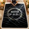 Flannel BlanketLed Zeppelin Warm Soft Throw Blanket for Indoor Sofa Bed Living Room Use