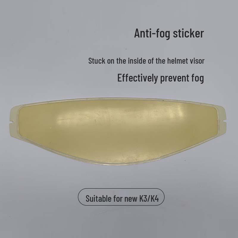 K3 K4 Motorcycle Helmet Lens: Electroplated Day & Night Mirror Accessory for Full Helmets