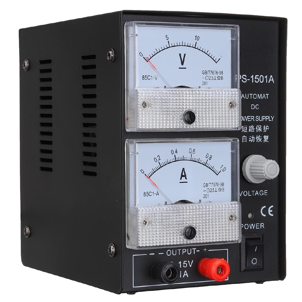 1Pcs 110V / 220V Adjustable DC Power Supply 15V/1A Communication and Maintenance Dedicated Regulated Power Supply