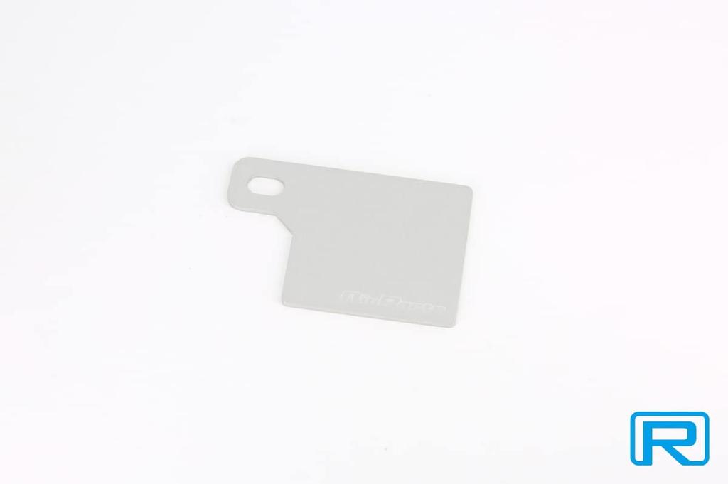 RinParts 1112784 Self-Liability Sticker Plate Type 2 Silver