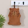 Cartoon Kitchen Hand Towel - Thick, Absorbent, Lint-Free, Cute Hanging Dishcloth for Bathroom and Household Use