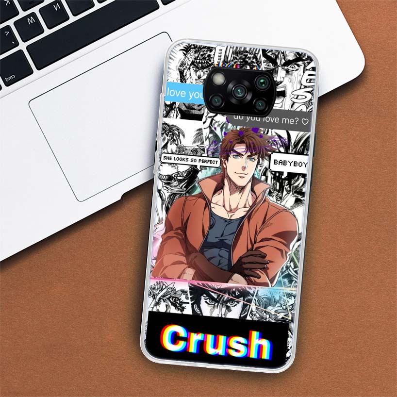 Jojos Bizarre Adventure Art Telefon Fall Für Xiaomi Mi 11 Lite 11i 12X 12 9 8 11T 10T 9T Pro 10 5X 6X Ultra 5G Abdeckung Coque Capa