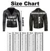 AVIATRIX Men's Genuine Leather Biker Jacket (N2KG) - Black