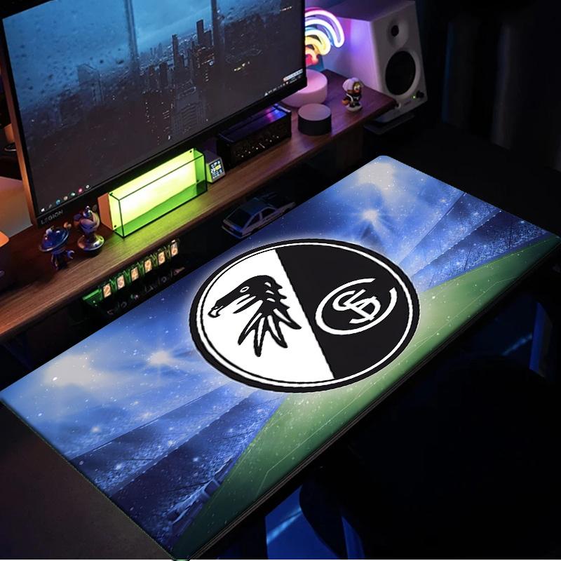 Club Crest Design Mouse Pad, Rubber Base, Mouse Pad for Gamers and Office Use, Gaming Desk , Easy To Clean Mat Christmas fan gifts