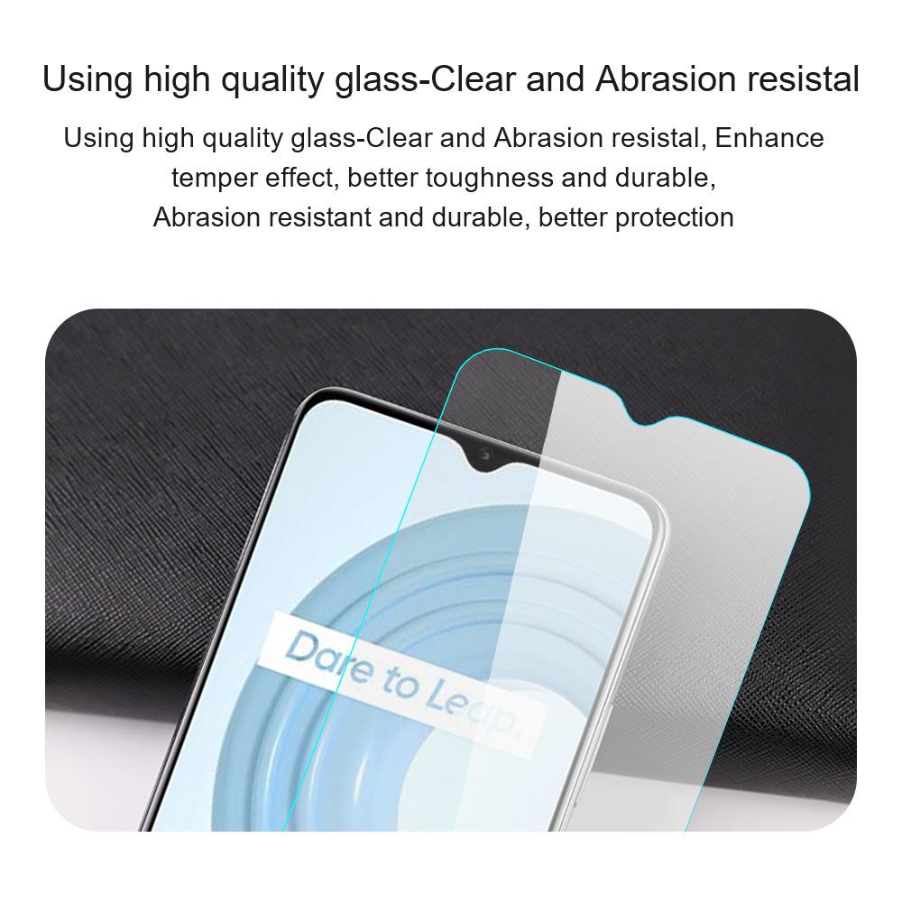 AMORUS For Realme C65 4G Screen Protector High Aluminum-silicon Glass Anti-explosion Film