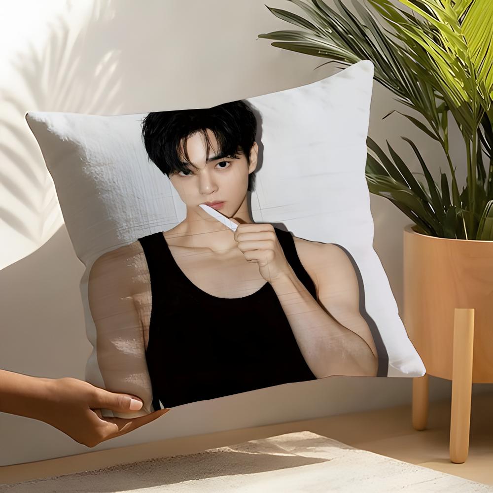 Popular Stars Ssong KkangS Pillow Case Home Living Room Decoration Linen Pillow Cases Cushion Cover