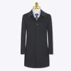 Men's Professional Wool Blend Mid-Length Overcoat