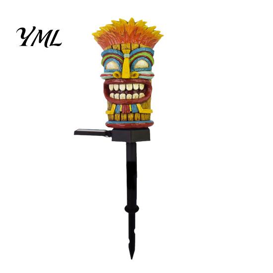 Solar Powered Garden Decor Stake Light, Waterproof Christmas Outdoor LED Lamp with Warm Landscape Lighting Glow, Decorative for Lawn Patio Yard