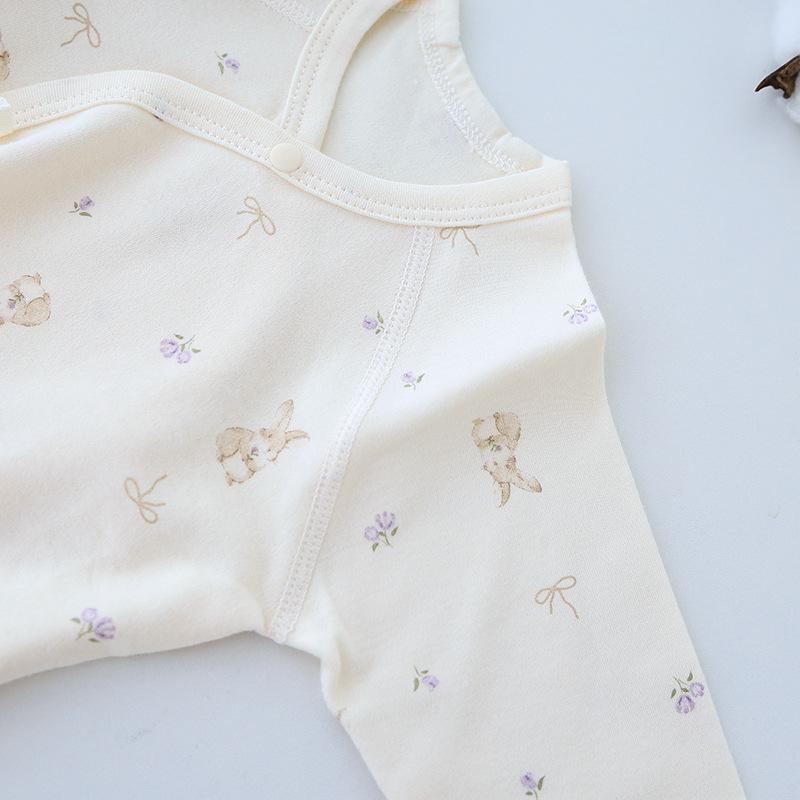 Newborn Soft Cotton Boneless Monk Shirt, 0-3 Months, Spring/Autumn